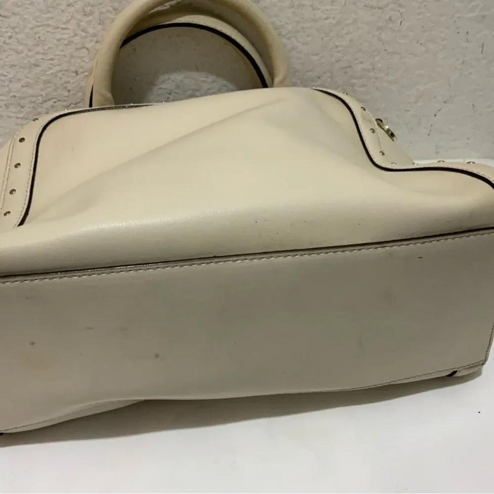 Kate Spade Rocki Helena Street Satchel Handbag off white